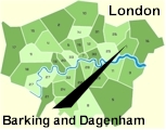 Click for borough map of London
