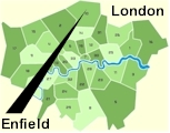 Click for borough map of London